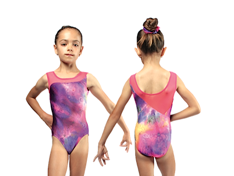 Mondor 27814-WX-Maillot Gym Bretelles Larges-NEON POP-ADULT SMALL