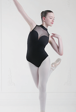 Mondor 3653-Adult Mock neck Leotard With Removable Cups