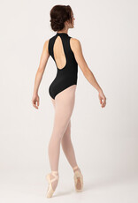 Bloch L0175-Leotard Col Montant Licou Dos Ouvert