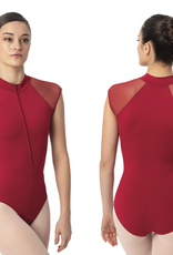 Intermezzo 31254-Leotard Col Montant Fermeture Éclair Devant