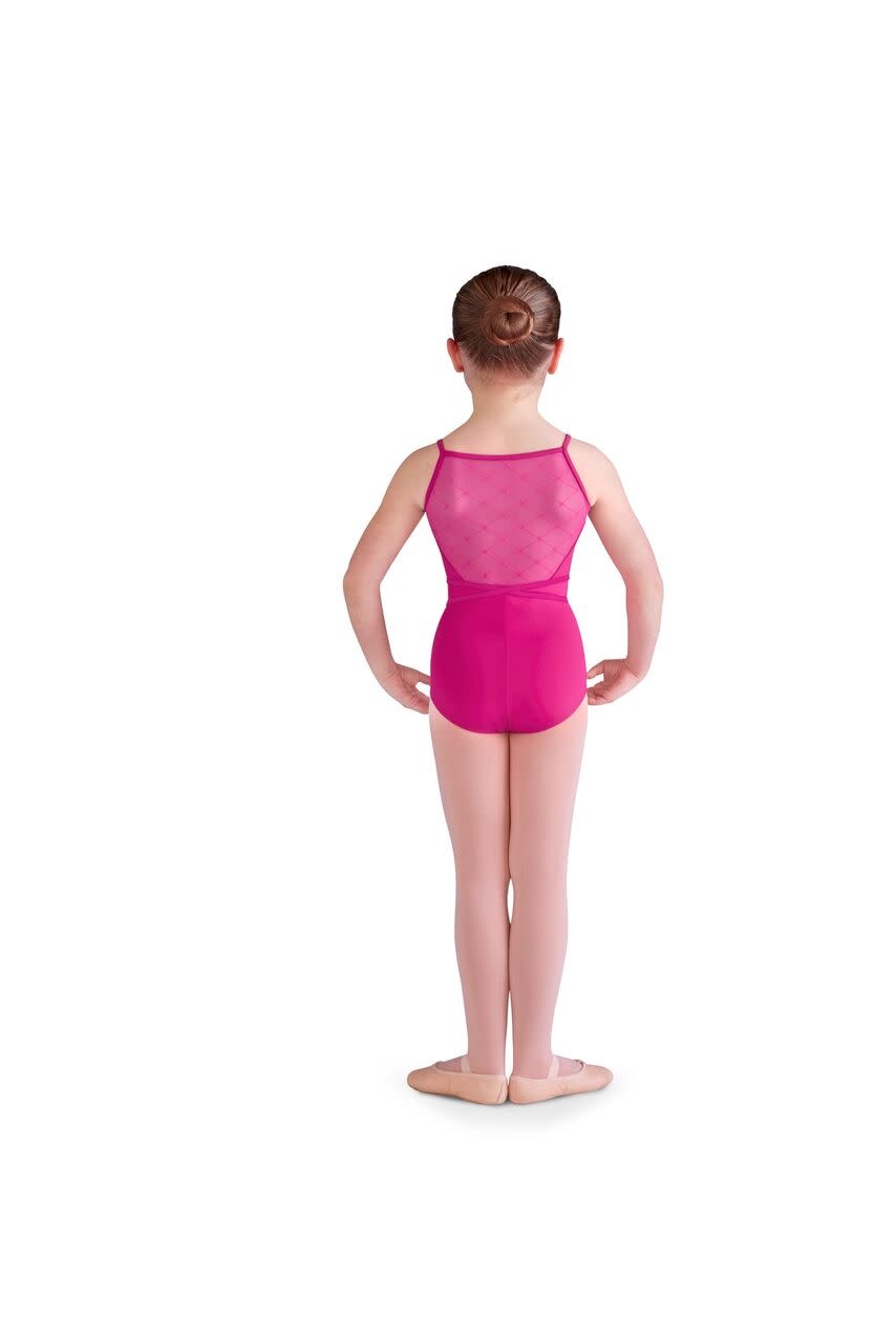Bloch CL9877-Catrina Diamond Mesh Back Cami Leotard