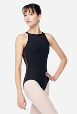 Lulli Dancewear LUF679-Freya Leotard Col Haut Mesh et Dentelle au Dos-MEDIUM