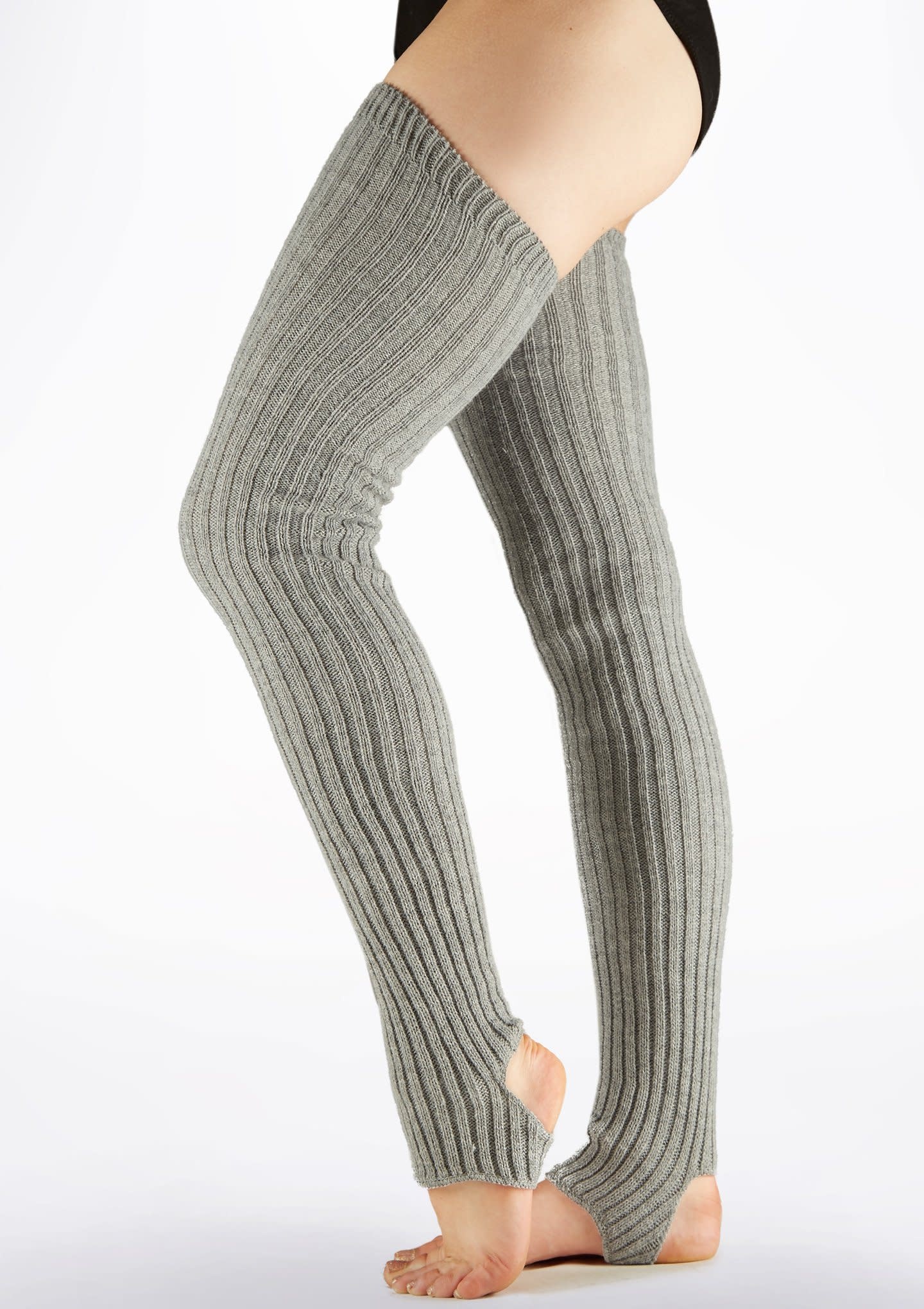 Intermezzo 2020-M-Classic Knit Stirrup Legwarmers 36"