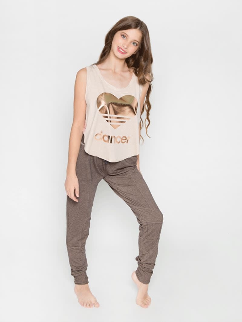Sugar & Bruno D9345-Heart Dancer Youth Summer Breeze Tank-YOUTH ONE SIZE