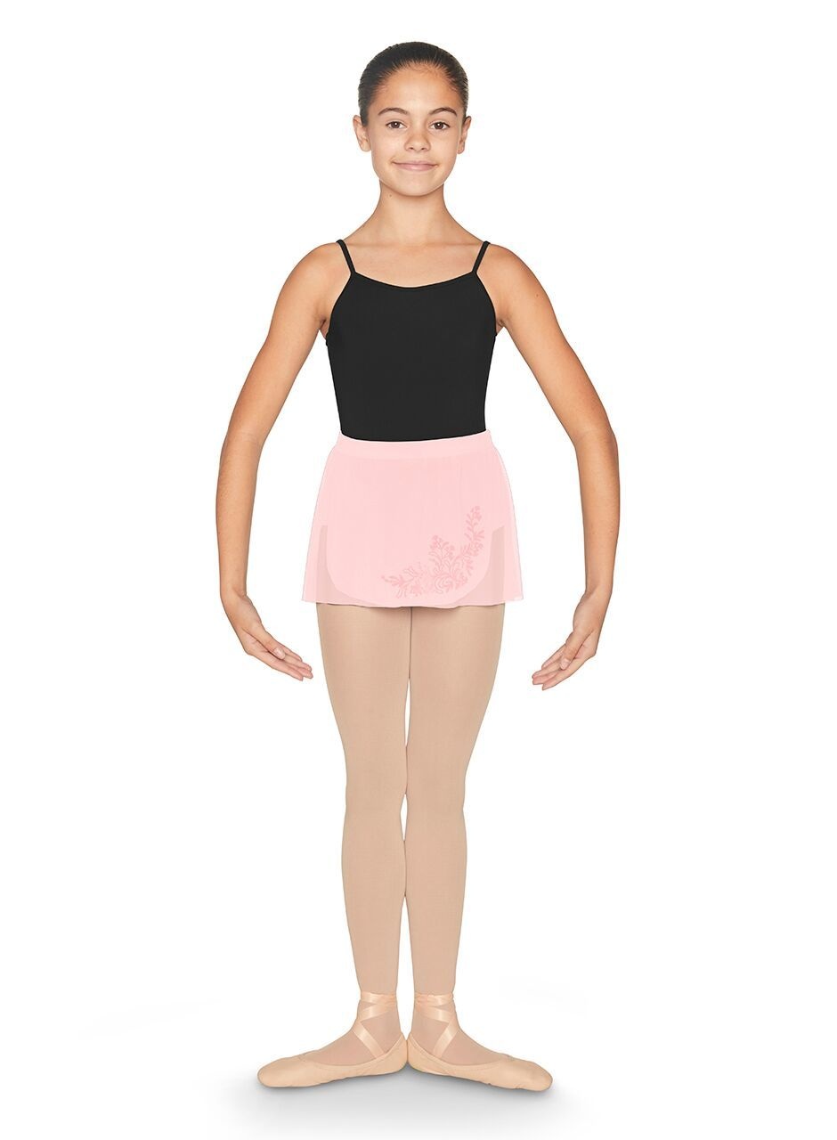 Bloch CR9931-Child Flock Wrap Skirt-6X7
