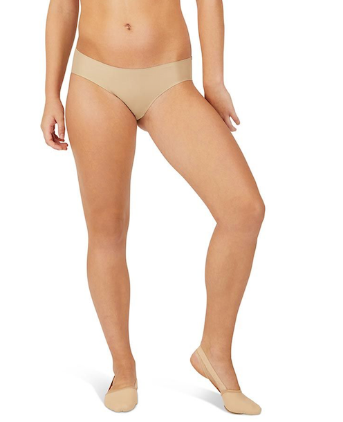 Capezio 3754W-Seamless Brief-NUD