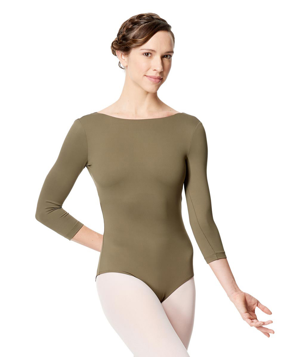 Lulli Dancewear LUB285-Nanette 3/4 Sleeve Leotard