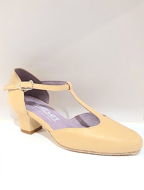 Merlet EVA-Ballroom Shoes 1.7" Suede Sole Metis Leather