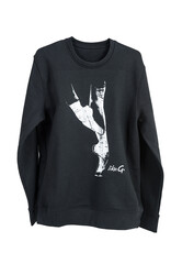Like G. LG-SW-18B-Dance Sweater-BLACK-SMALL