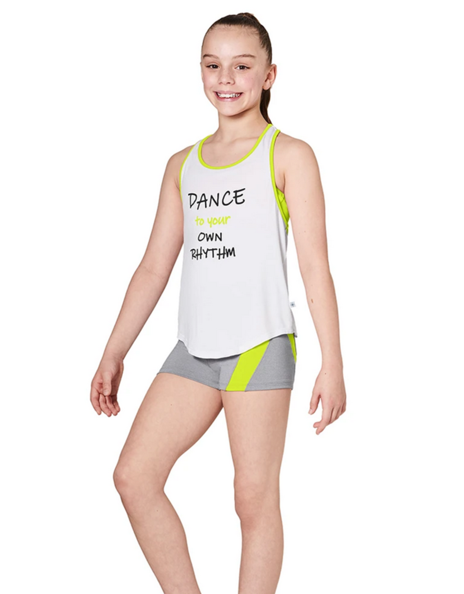 Bloch KA052T-Neon Binding Printed Tank Top