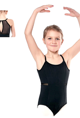 Sansha 51BO1022-Marthe Leotard Camisole Enfant Insertion de Mesh-NOIR