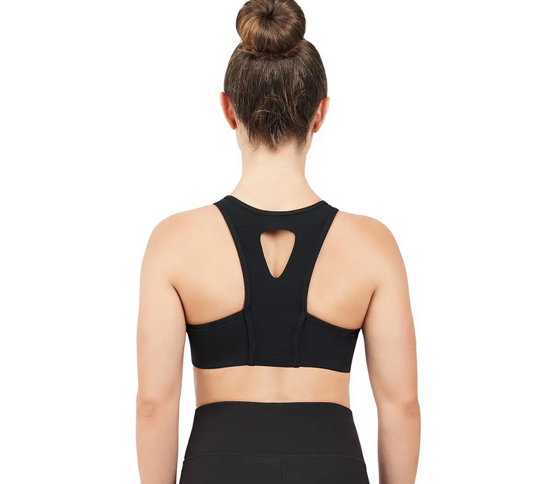 Capezio 11650T-Child High Neck Bra Top-BLACK