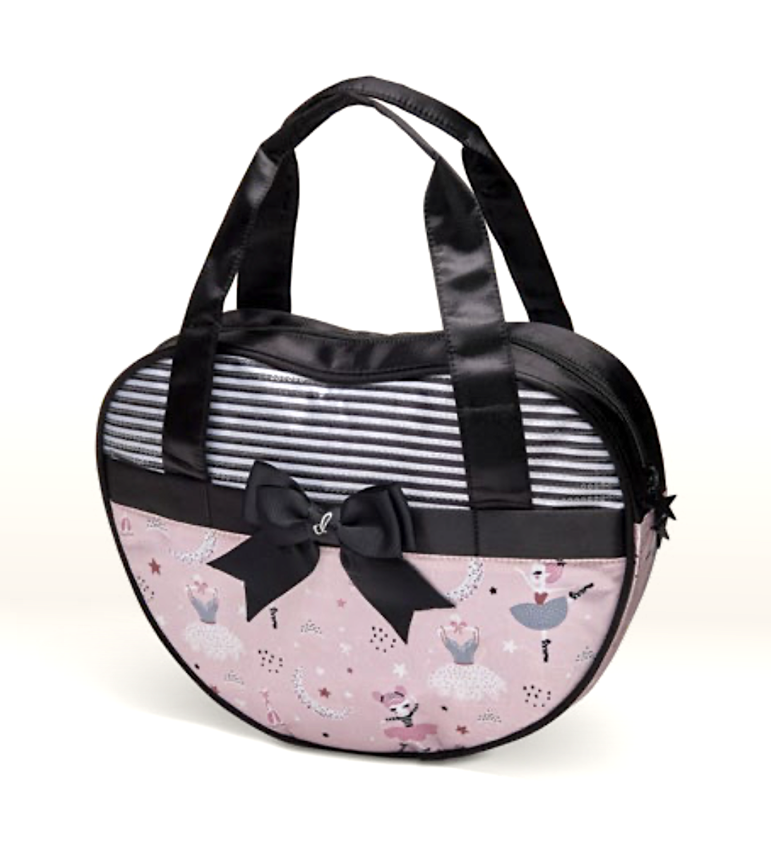 Danshuz B22500-Ballerina Dreams Heart Tote Bag