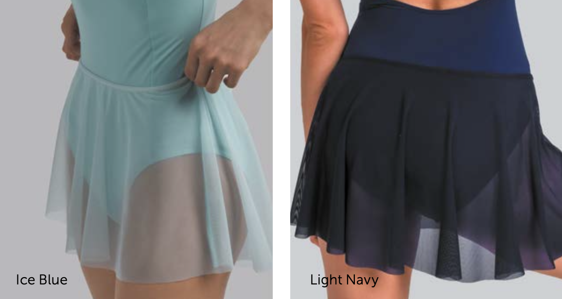 Grishko DA2005-Echo Pull-On Mesh Skirt