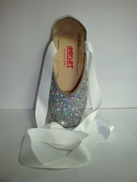 Merlet PULSION-Decorative Glitter Pointe Shoes