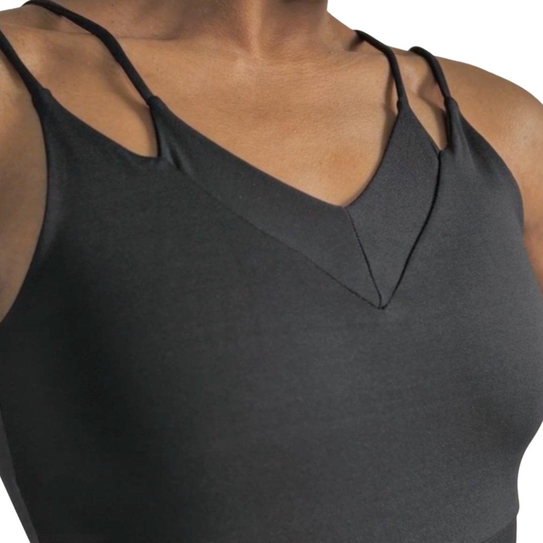 SoDanca RDE-2612-Saoirce Double Strap Camisole Leotard