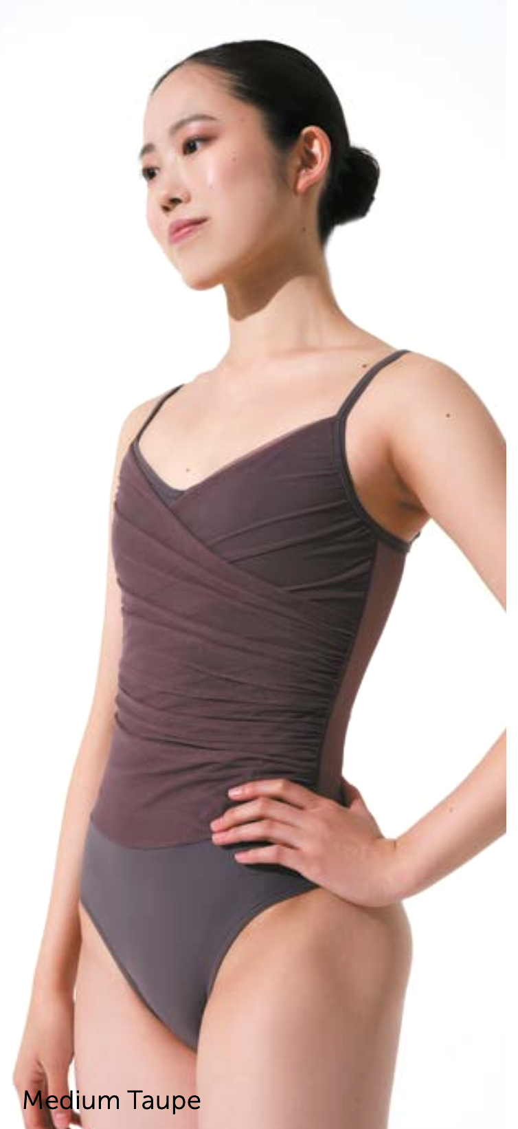 Grishko DA3015MP-Opal Camisole Leotard-BLACK-XLARGE