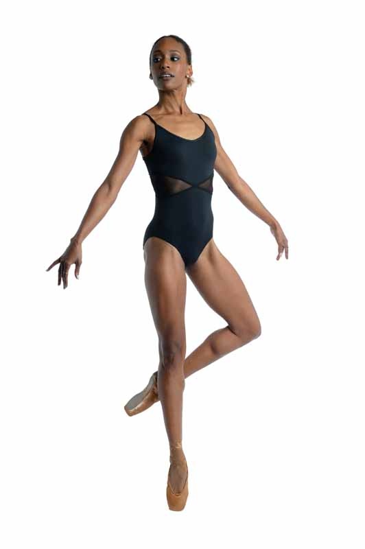 Danshuz 21100A-Cami Leotard Bretelles Ajustables Bonnets Amovibles