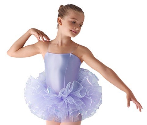 Leo DanceWear LD153CT-Sequin Trim Tutu OneSize Child-BLACK