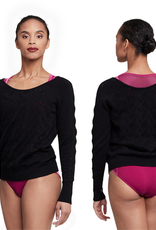 Bloch Z5249-Mila Pull tricoté Encolure Ronde -NOIR