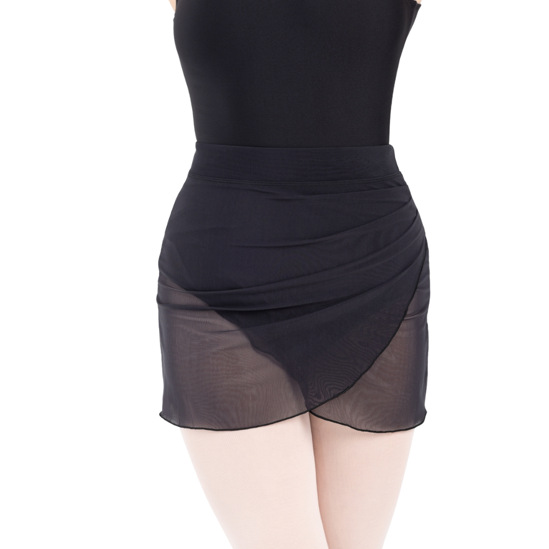 Capezio 12245W-Mesh Pull-On Skirt