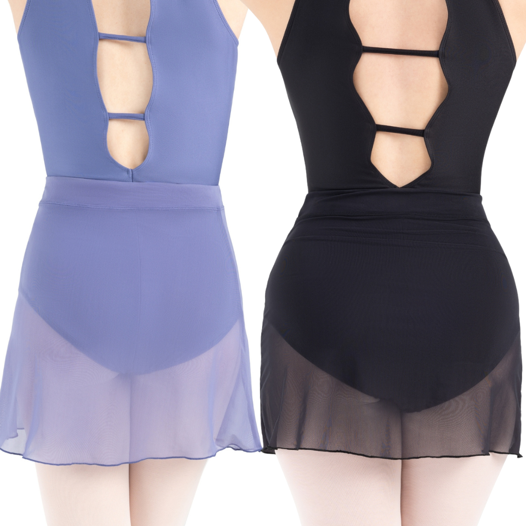 Capezio 12245W-Mesh Pull-On Skirt