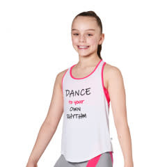 Bloch KA052T-Neon Binding Printed Tank Top