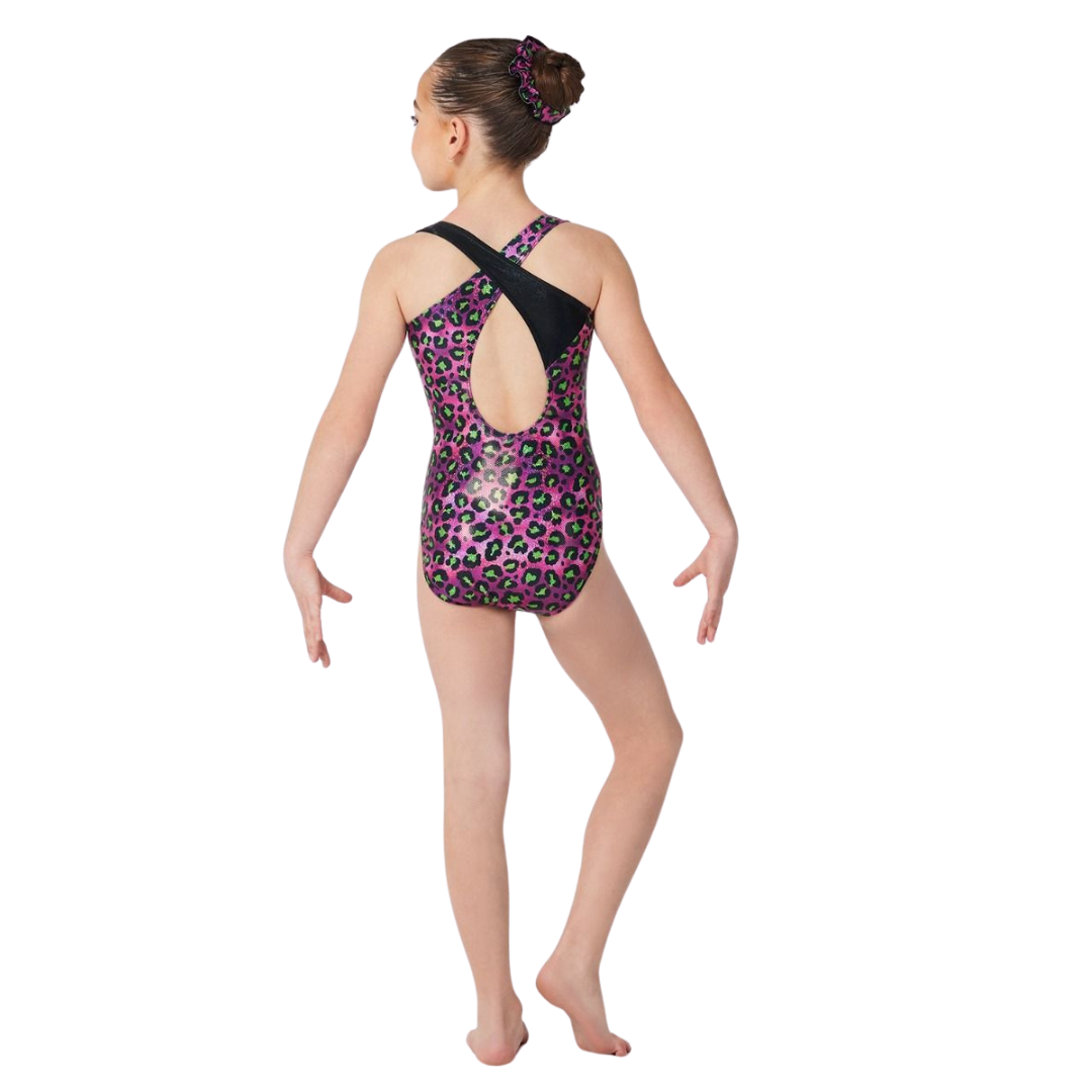 Mondor 7827-9T-Cheetah Gym Leotard