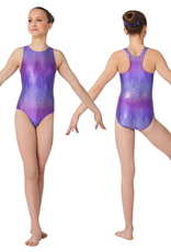 Mondor 7817-E9-Purple Rainbow Gym Leotard