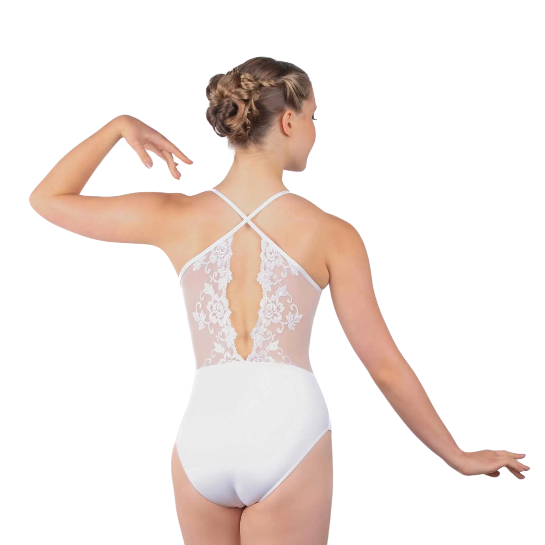 Ballet Rosa NOUVEL-V-Front Cross Back Camisole Leotard