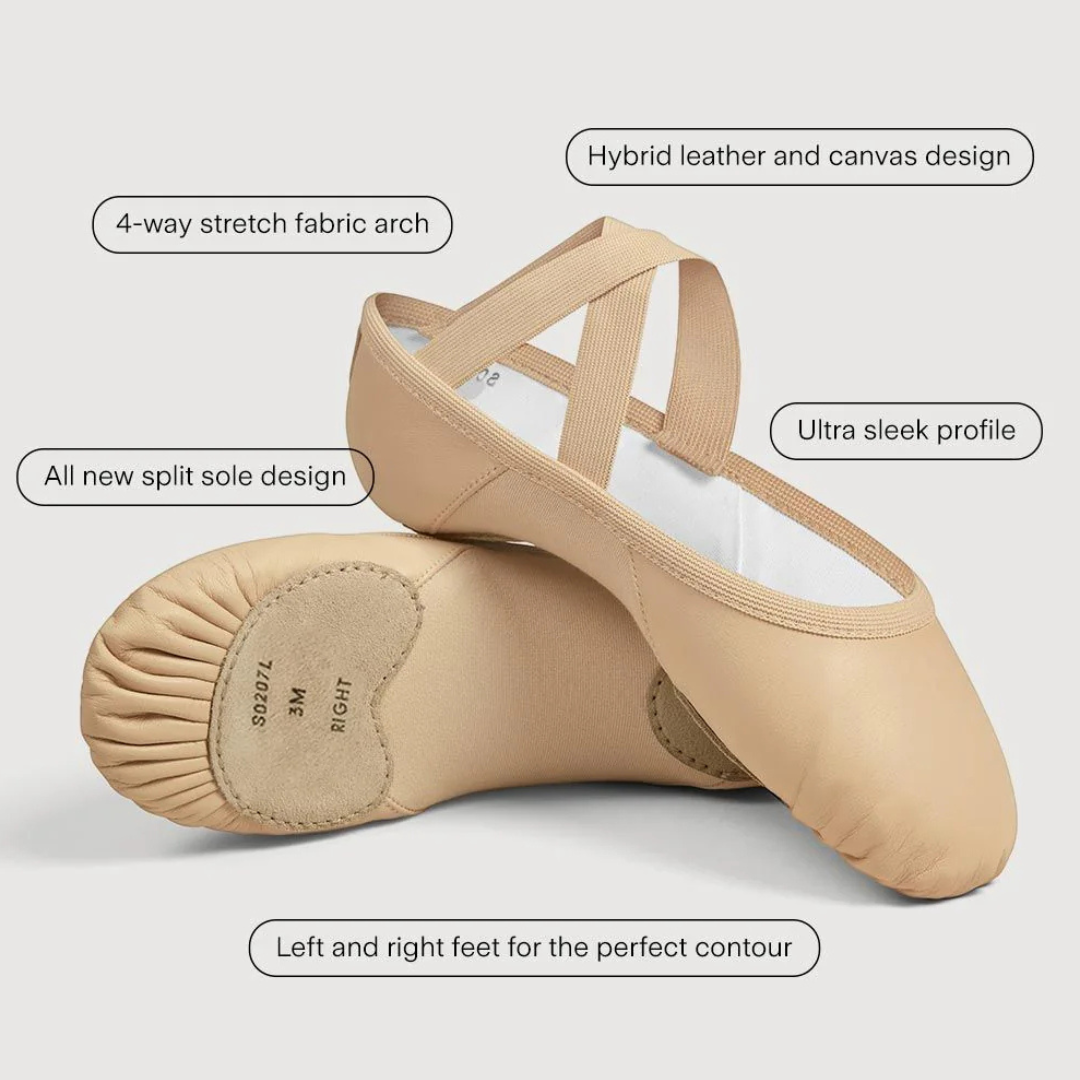 Bloch S0207L- Enhance Leather Ballet Shoes