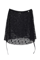 AK Dancewear S803H-One Size Wrap Skirt in Hana Lace