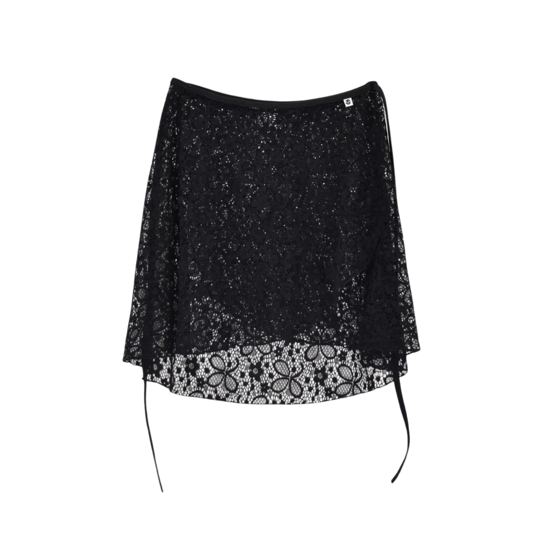 AK Dancewear S803H-One Size Wrap Skirt in Hana Lace
