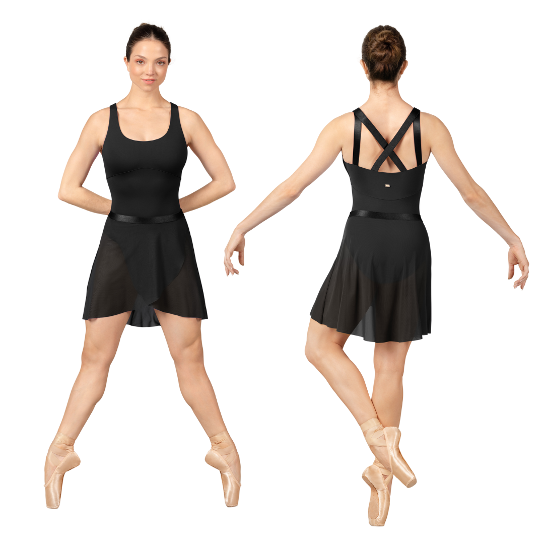 Mirella MS166-Jupe à Enfiler Taille élastique brillante