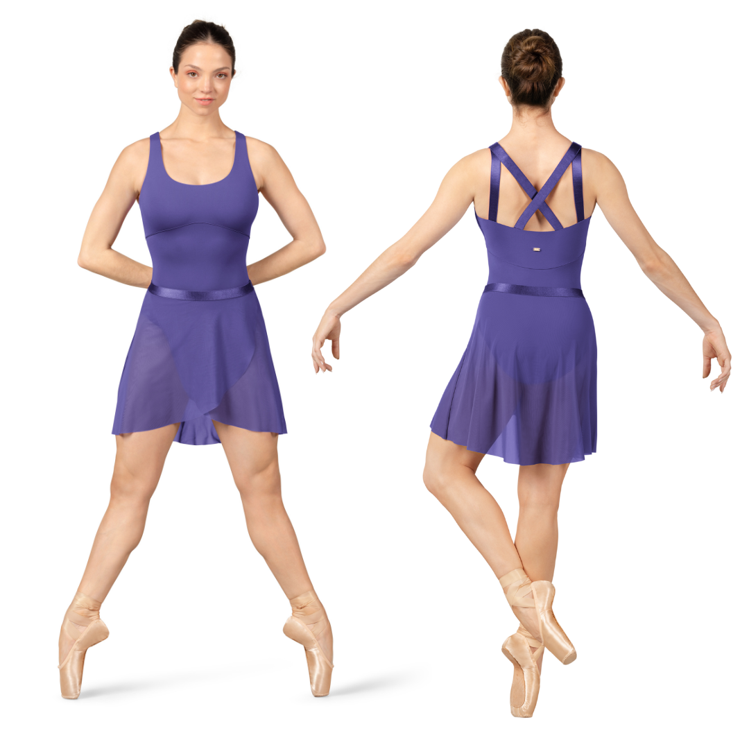 Mirella MS166-Jupe à Enfiler Taille élastique brillante