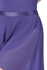 Mirella MS166-Jupe à Enfiler Taille élastique brillante