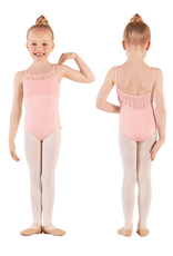 Mirella M1252C-Daisy lace Camisole Leotard