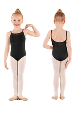 Mirella M1252C-Daisy lace Camisole Leotard