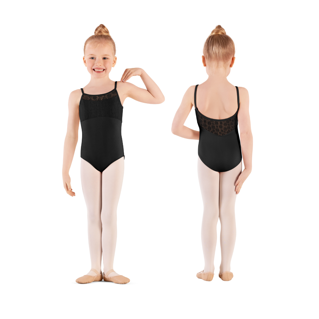 Mirella M1252C-Leotard Camisole Dentelle Marguerite