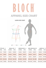 Bloch Z8459-Bethan Mesh Full Lenght Sleeve Wrap Top