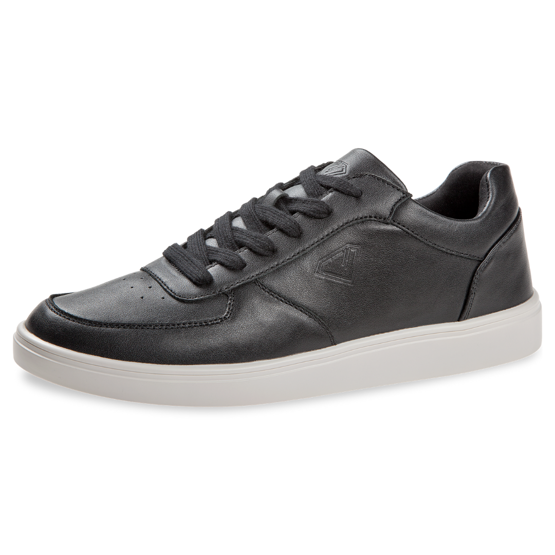 Diamant 212-502-033-Sneaker de Danse Unisexe Spin Point Cuir-NOIR