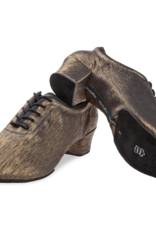 Diamant 189-234-671-Ballroom Shoes 1.5"Suede Split Sole Microfiber-Gold