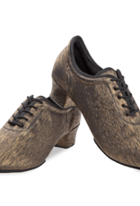 Diamant 189-234-671-Ballroom Shoes 1.5"Suede Split Sole Microfiber-Gold