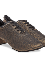 Diamant 189-234-671-Ballroom Shoes 1.5"Suede Split Sole Microfiber-Gold