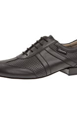 Diamant 133-025-042-Chaussures de Danse Homme 1 "Semelle de Suède Cuir Noir