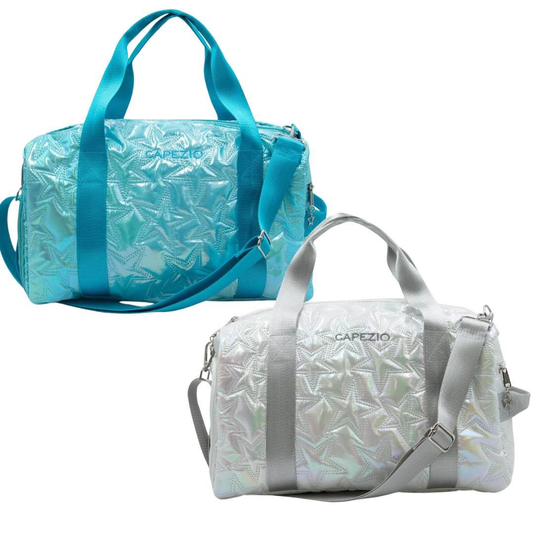 Capezio B323-Metallic Star Travel Duffle