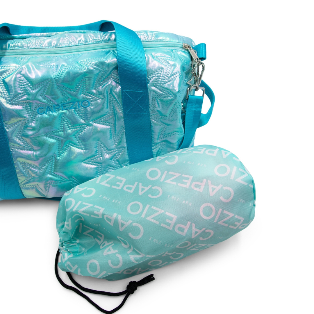 Capezio B323-Metallic Star Travel Duffle
