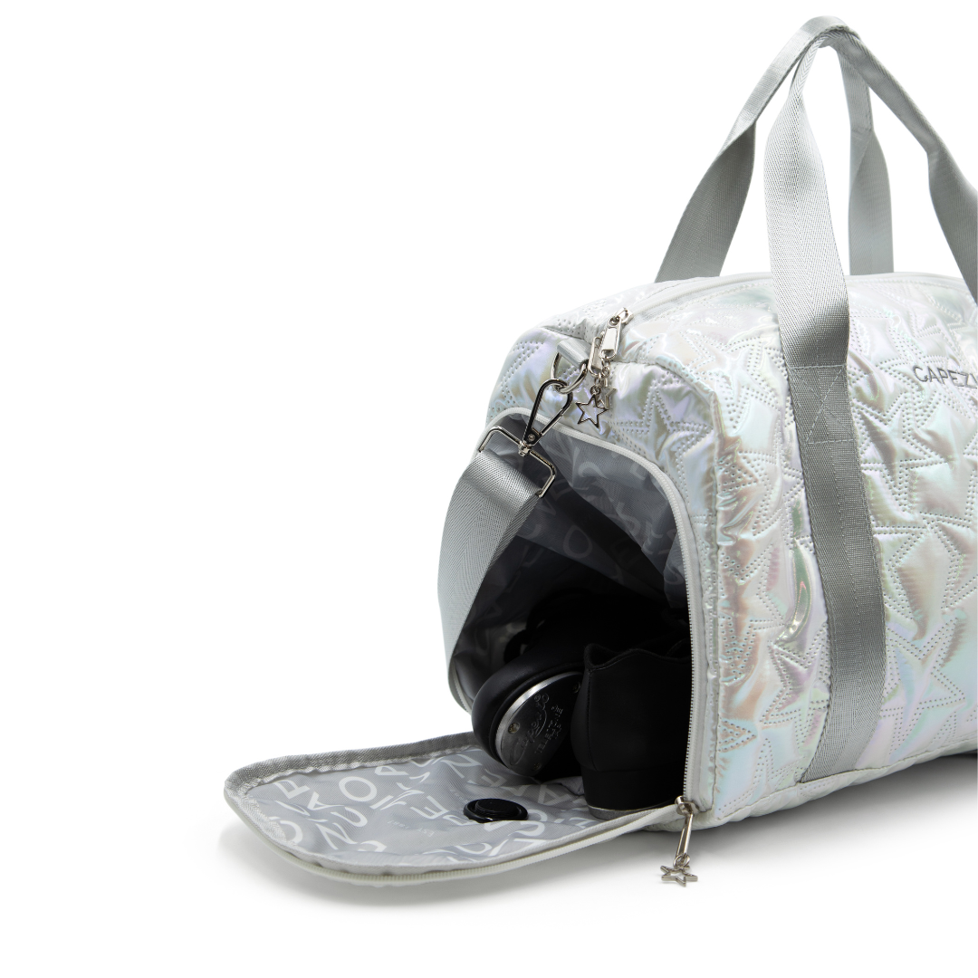 Capezio B323-Metallic Star Travel Duffle