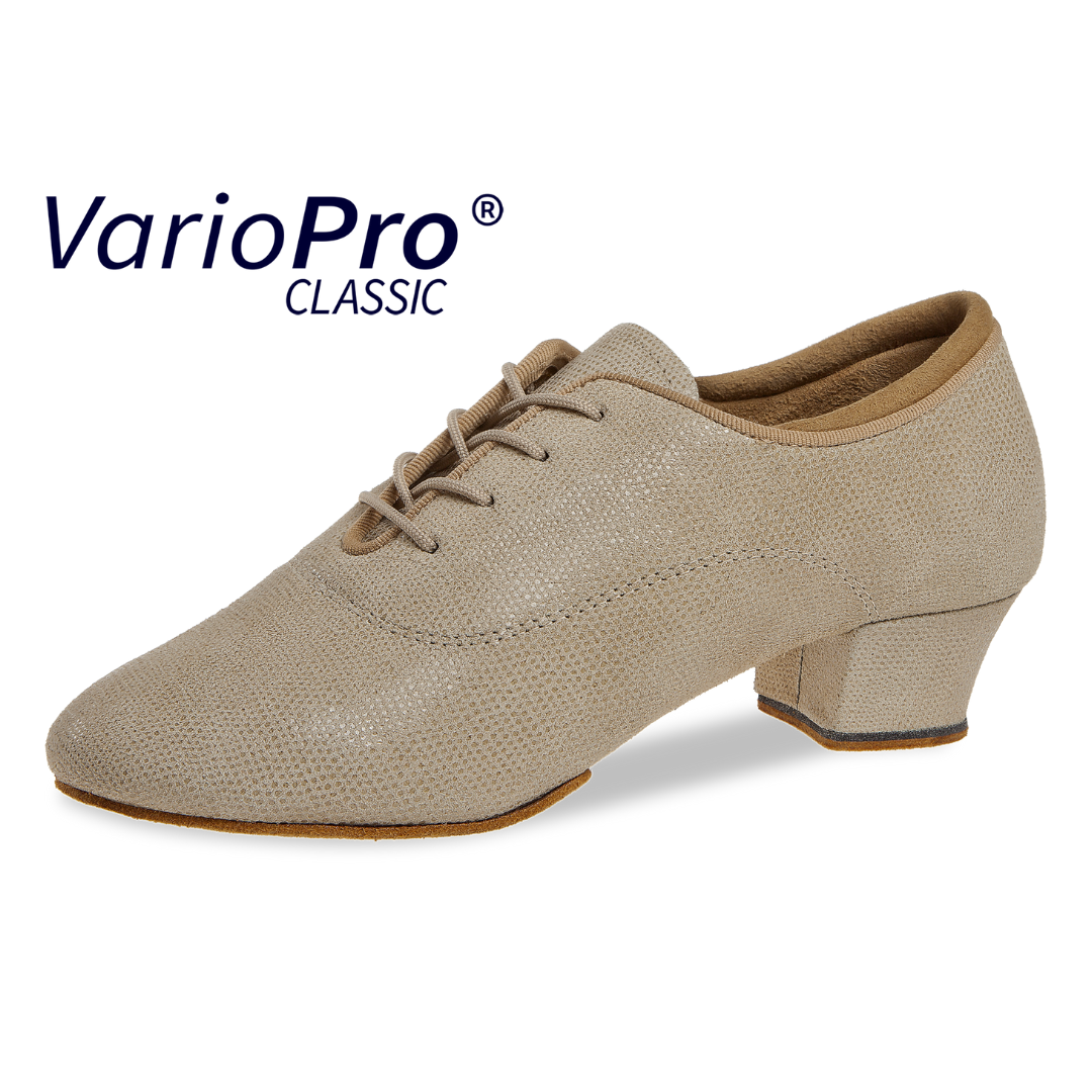 Diamant 185-234-120-A-Soulier de Danse Talon 1.5'' Bloc Semelle Suede-BEIGE
