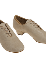 Diamant 185-234-120-A-Soulier de Danse Talon 1.5'' Bloc Semelle Suede-BEIGE